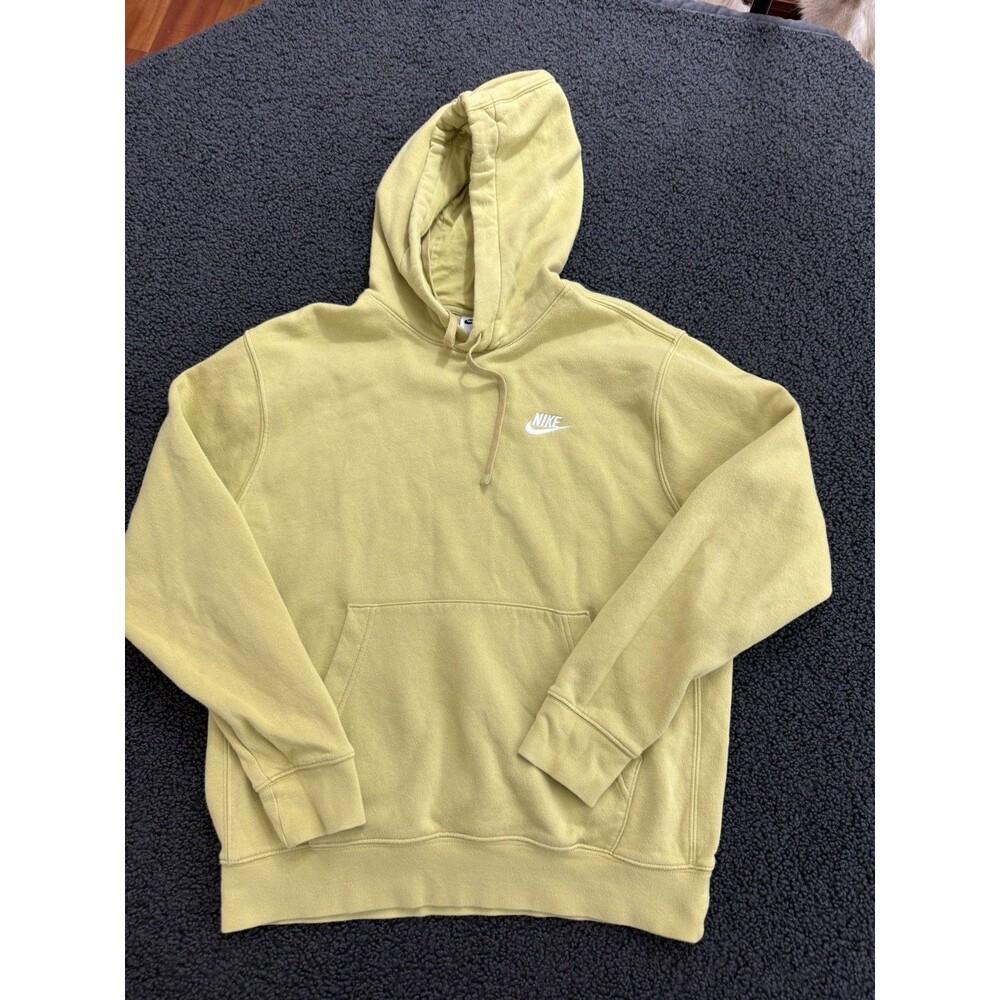 Nike Sportswear Club Fleece Embroidered Hoodie Sweatshirt Mens Size Med